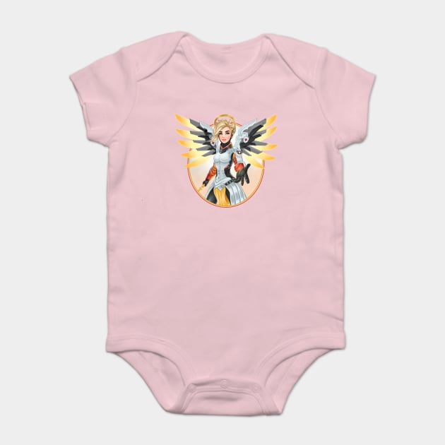 Sylvercy Valkyrie Baby Bodysuit by iampoolboy